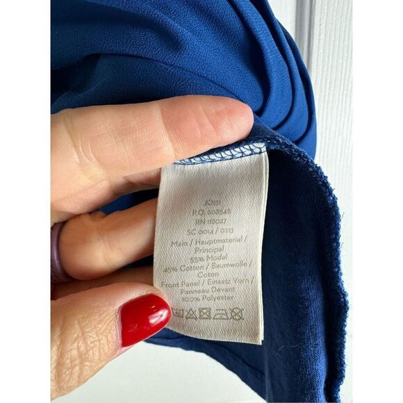 Boden Womens Blue Blouse Size 6 - Picture 3 of 4